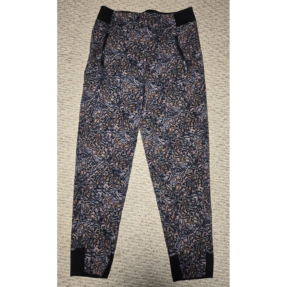 Athleta Trekkie North Tapered Joggers Pants Kinetic Print Athleisure Women's 6